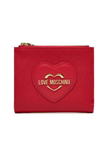 Дамски портфейл LOVE MOSCHINO JC5734PP0LKL0500 Червен