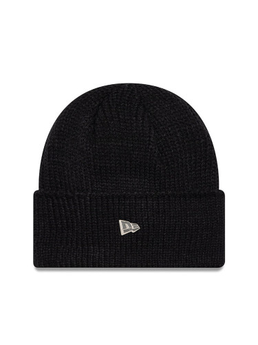 Шапка New Era Wide Cuff Beanie 60565447 Черен