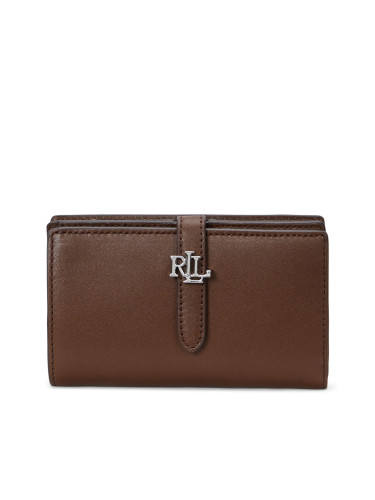 Голям дамски портфейл LAUREN RALPH LAUREN 432915358006 Кафяв