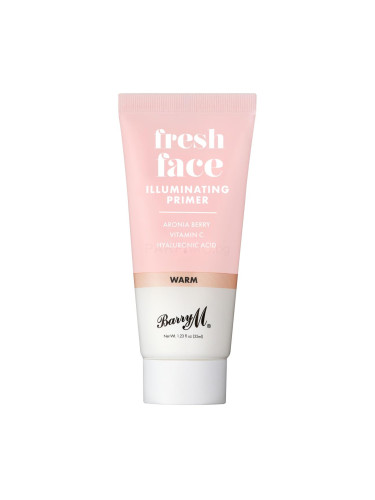 Barry M Fresh Face Illuminating Primer Основа за грим за жени 35 ml Нюанс Warm