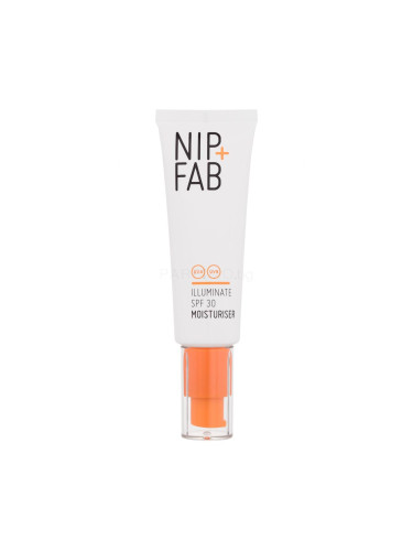 NIP+FAB Glow Illuminate Moisturiser SPF30 Слънцезащитен продукт за лице за жени 50 ml