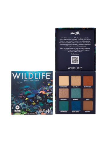 Barry M Wildlife Ocean Eyeshadow Palette Сенки за очи за жени 10,8 g