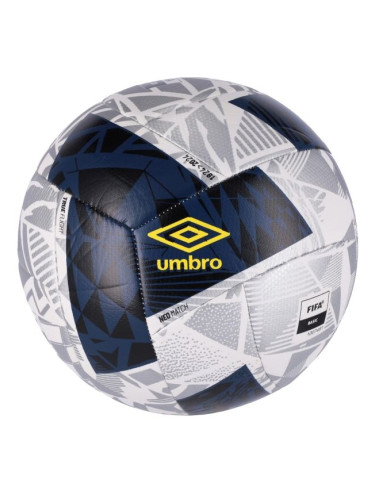 Umbro NEO SWERVE MATCH FB Футболна топка, сиво, размер