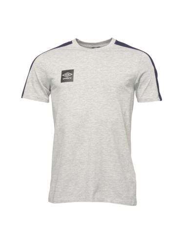 Umbro TERRACE TEE Мъжка тениска, сиво, размер