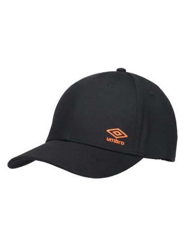 Umbro SMALL LOGO CAP Шапка с козирка, черно, размер