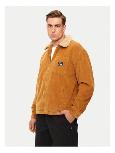 Quiksilver Преходно яке DNA Sherpa Harrington EQYJK04064 Бежов Regular Fit