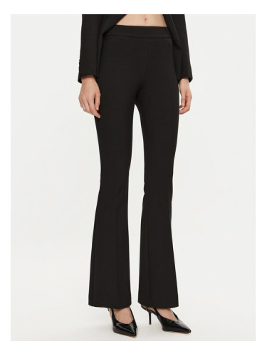 Simona Corsellini Текстилни панталони A24CPPA011 Черен Regular Fit