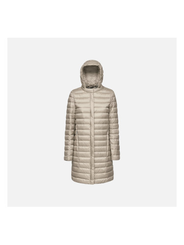 Beige women's down jacket Geox Jaysen - Women's