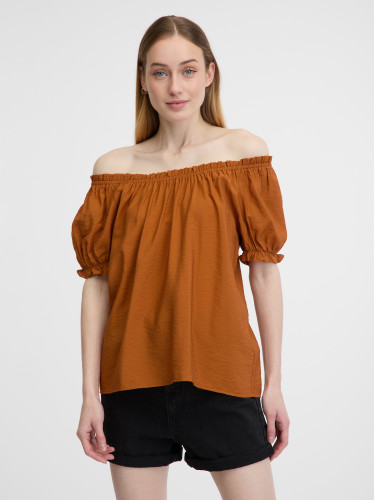 Orsay Brown women's blouse - Women's