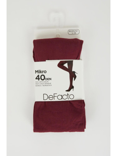 DEFACTO 40 Den Women's Pantyhose