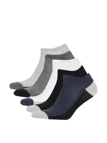 DEFACTO Men's 5-pack Cotton Booties Socks