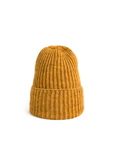 Art Of Polo Unisex's Hat cz24817-1 Ecru/Mustard