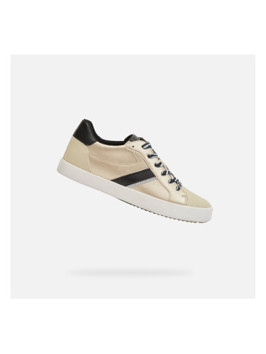 Gold women's sneakers Geox Blomiee - Women's