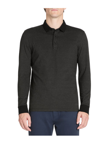 Celio Polo Jebille Long Sleeve T-Shirt - Mens
