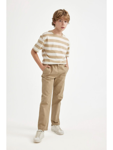 DEFACTO Boy's Standard Leg Gabardine Trousers