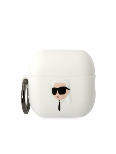 Karl Lagerfeld Airpods Pro 2 White Калъф Byal