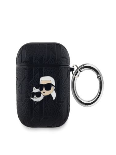 Karl Lagerfeld AirPods 1/2 Black Калъф Cheren