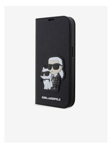 Karl Lagerfeld iPhone 14 Pro Black Калъф Cheren