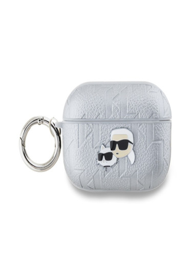 Karl Lagerfeld AirPods Pro 2 Silver Калъф Srebaren