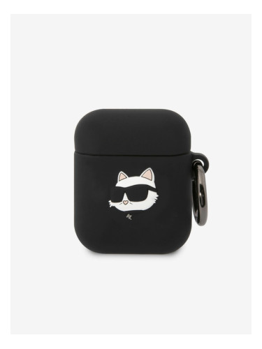 Karl Lagerfeld AirPods 1/2 Black Калъф Cheren