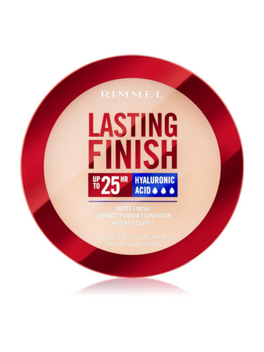 Rimmel Lasting Finish 25H компактна пудра SPF 20 цвят Fair Porcelain 7 гр.