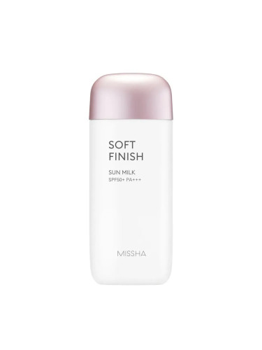 Слънцезащитно мляко за лице SPF50+ MISSHA SOFT FINISH All Around Safe Block Sun Milk