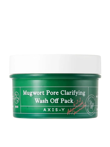 Глинена маска за лице пречиства пори AXIS-Y Mugwort Pore Clarifying Wash Off Pack