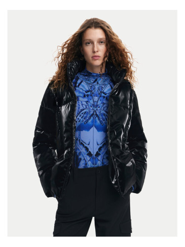 Desigual Зимно яке Flam 24WWEWBP Черен Regular Fit