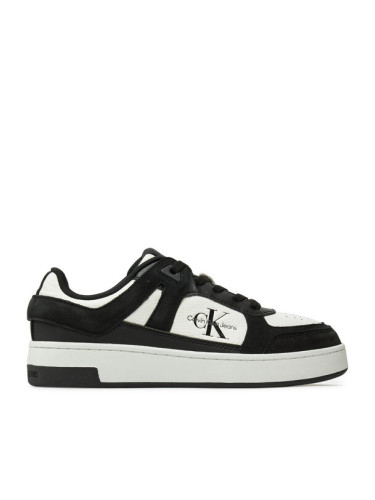 Calvin Klein Jeans Сникърси Basket Cupsole Low Ml Mix YW0YW01579 Черен