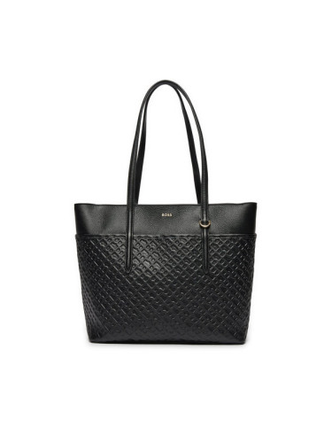 Boss Дамска чанта Alyce Shopper 50529349 Черен