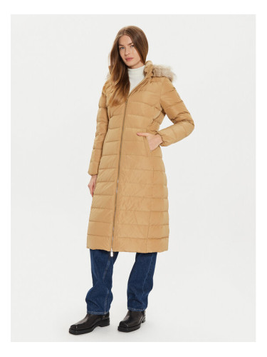 Tommy Hilfiger Зимно палто Heritage WW0WW43601 Бежов Regular Fit