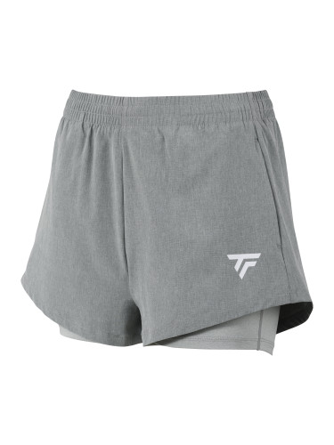 Women's shorts Tecnifibre Club Shorts Silver M