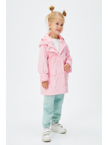 Koton Baby Girl Pink Coat