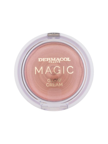 Dermacol Magic Glow Cream Хайлайтър за жени 3 ml Нюанс 1