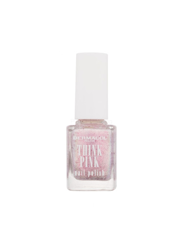 Dermacol Think Pink Nail Polish Лак за нокти за жени 12 ml Нюанс 01