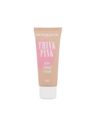 Dermacol Think Pink Glow Toning Cream BB крем за жени 30 ml Нюанс 1 Light