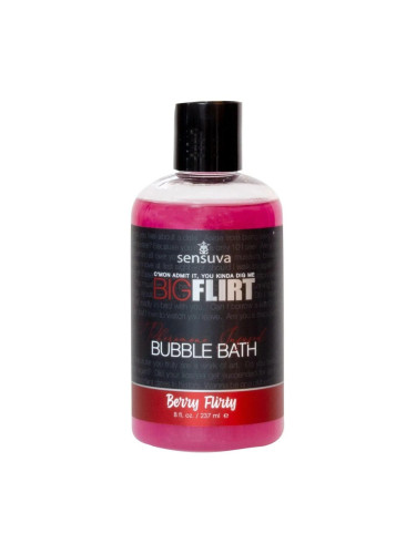 Sensuva Big Flirt Bubble Bath Berry Flirty Афродизиак 237 ml