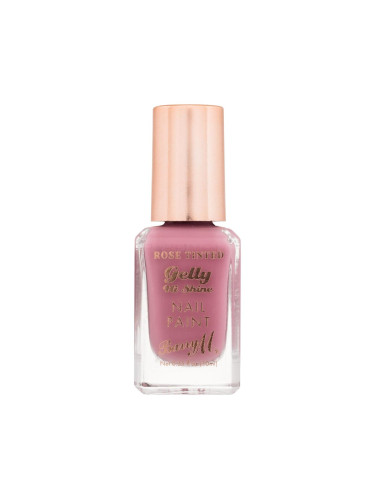 Barry M Gelly Hi Shine Rose Tinted Nail Paint Лак за нокти за жени 10 ml Нюанс Blushed