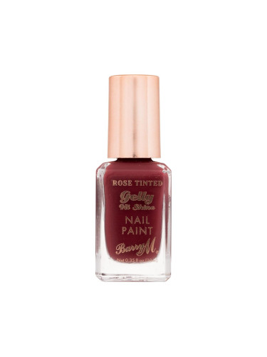 Barry M Gelly Hi Shine Rose Tinted Nail Paint Лак за нокти за жени 10 ml Нюанс French Rose