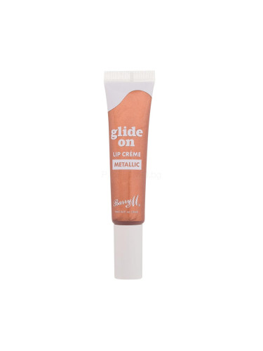 Barry M Glide On Lip Crème Metallic Червило за жени 10 ml Нюанс Rich Bronze