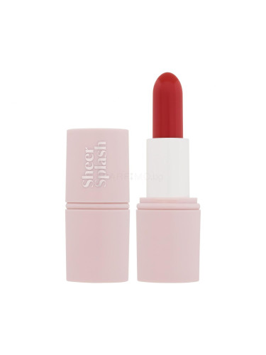 Barry M Sheer Splash Moisturising Tinted Lip Balm Балсам за устни за жени 3 g Нюанс Strawberry Soak