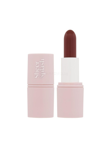 Barry M Sheer Splash Moisturising Tinted Lip Balm Балсам за устни за жени 3 g Нюанс Dewberry Drench