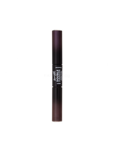 Barry M Double Dimension Double-Ended Shadow & Liner Сенки за очи за жени 9 ml Нюанс Purple Parallel