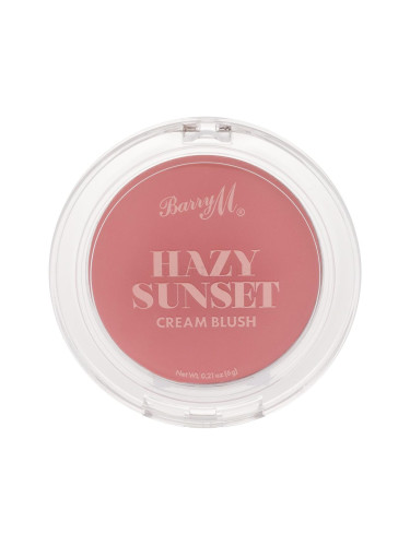 Barry M Hazy Sunset Cream Blush Руж за жени 6 g Нюанс Sundown Dream