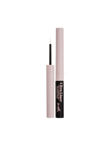 Barry M Ultra Liner 2-in-1 Eyeliner & Lash Enhancing Serum Очна линия за жени 1,7 ml Нюанс White