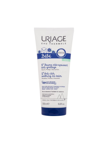 Uriage Bébé 1st Anti-Itch Soothing Oil Balm Балсам за тяло за деца 200 ml