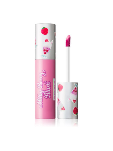 I Heart Revolution Milkshake Milky Berry Blush мултифункционален грим за устни и скули цвят Strawberry Shake 10 мл.