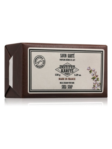 Institut Karité Paris Milk Cream Shea Soap твърд сапун с масло от шеа Milk Cream 150 гр.