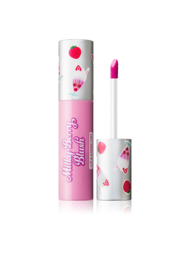 I Heart Revolution Milkshake Milky Berry Blush мултифункционален грим за устни и скули цвят Pink Passion 10 мл.