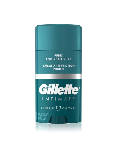 Gillette Intimate Anti-Chafe Stick интимен балсам в стик против сърбеж и триене в зоната на слабините 48 гр.